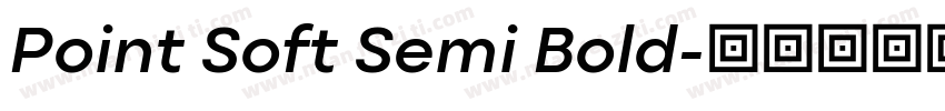 Point Soft Semi Bold字体转换